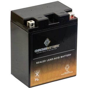 Chrome Battery YTX14AHL-BS